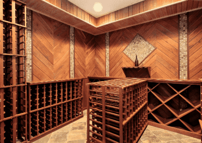 wine cellar interior 