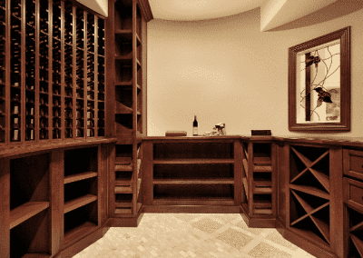 interior of a wine cellar in new braunfels