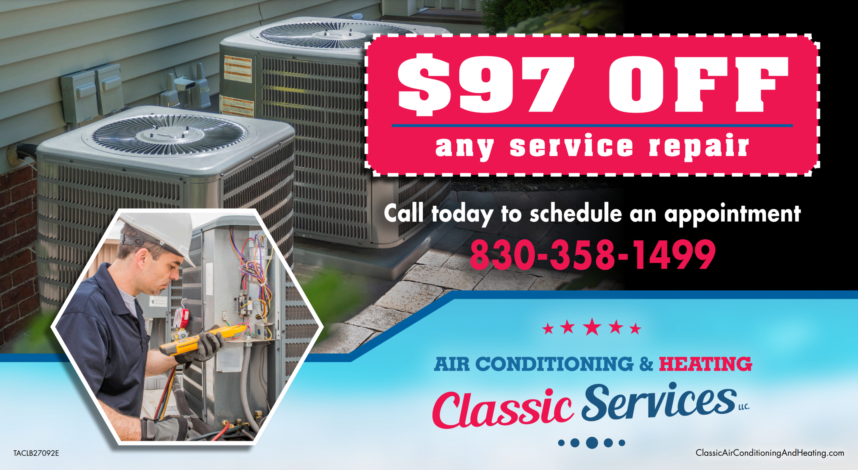 $97 off any service repair