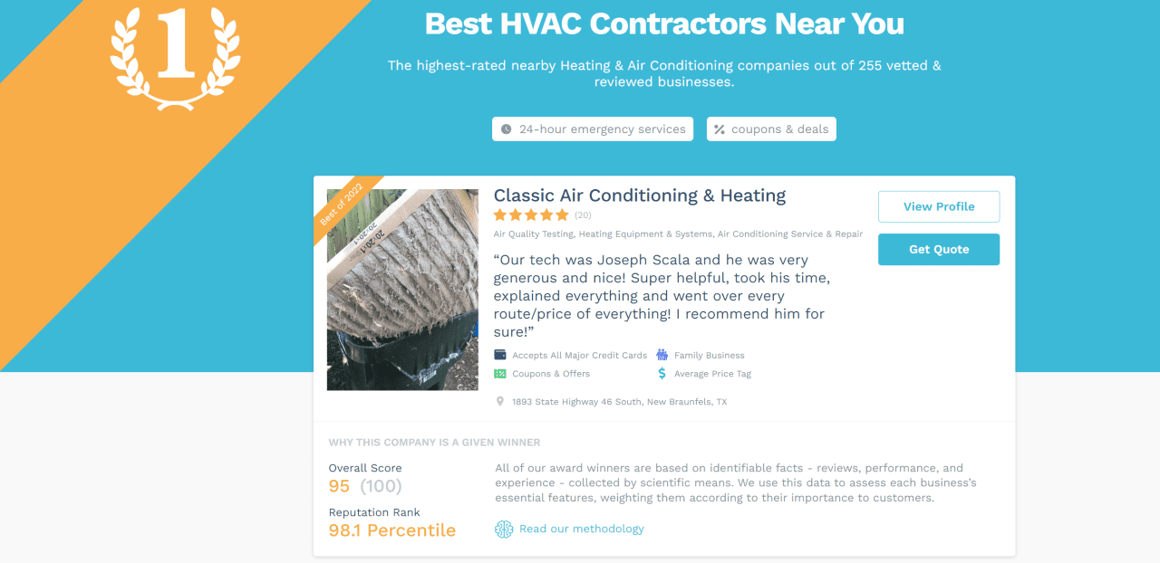 AC Repair New Braunfels TX Air Conditioning New Braunfels Classic