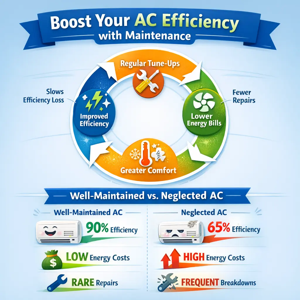 Boosting AC Efficiency with Maintenance