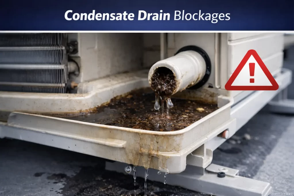 Condensate Drain Blockages