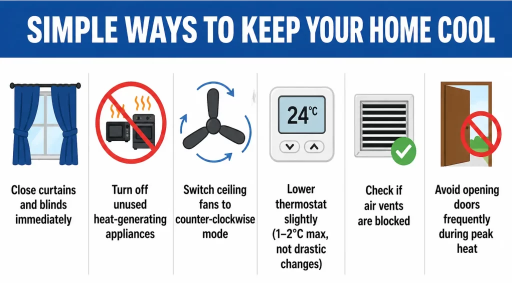Simple Ways to Keep Your Home Cool