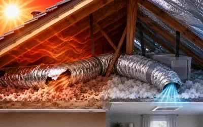 The Hidden Role of Duct Leakage and Attic Heat Gain in High Bills