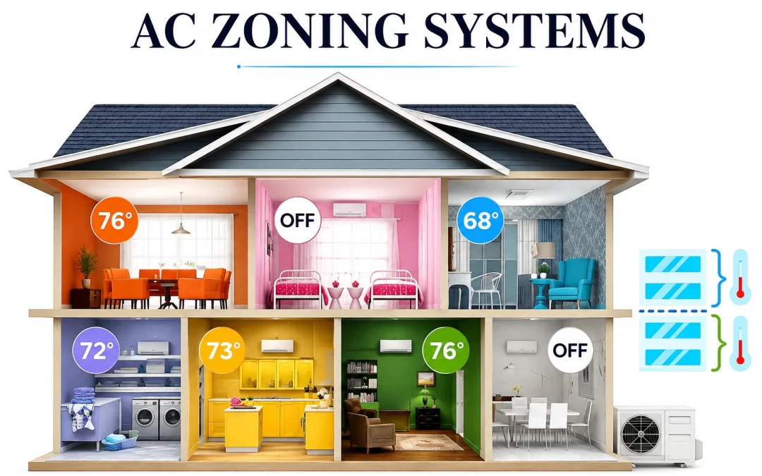 How AC Zoning Systems Work: Comfort Control for Every Room