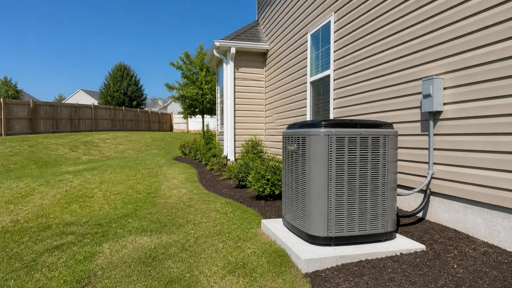 air-conditioner-removing-heat-from-a-home-through-the-cooling-system Air conditioner removing heat from a home through the cooling system